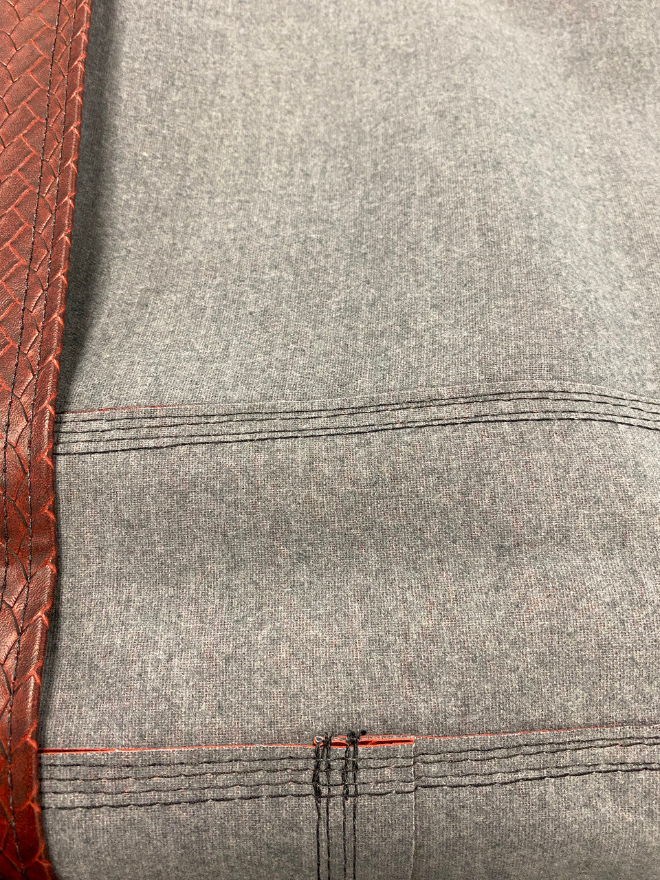 Championship Westex Pool Table Cover 8' Braided Burgundy - Image 3