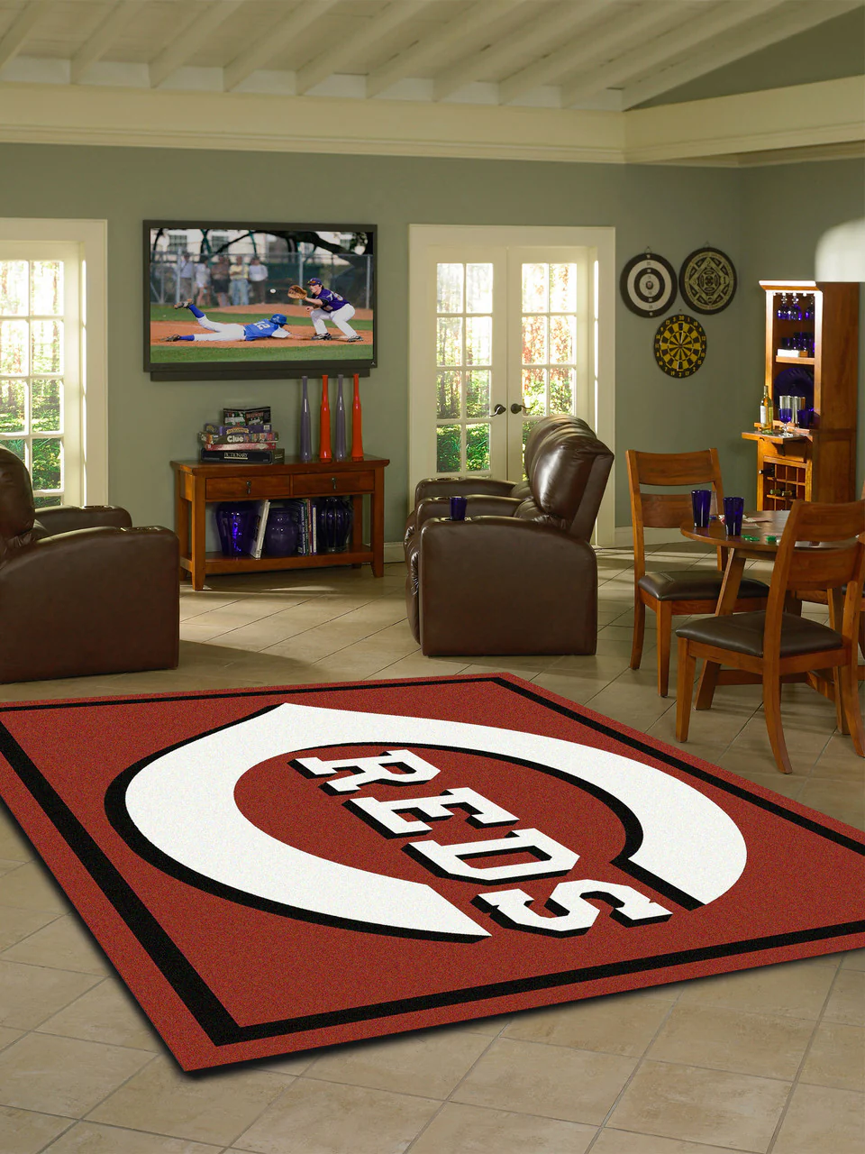 Cincinnati Reds Rug Team Spirit - Image 5