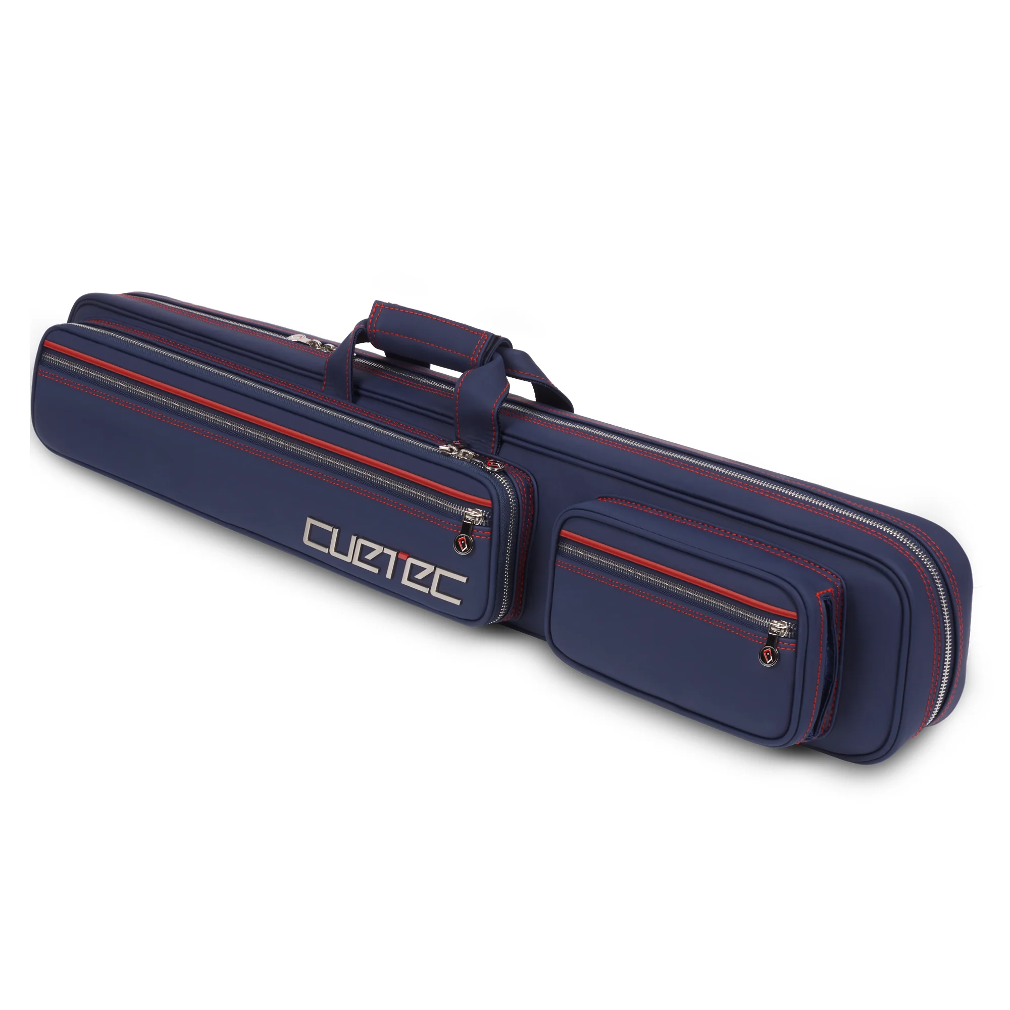 Cuetec Pro Line 4x8 Soft Pool Cue Case - Navy - Image 2