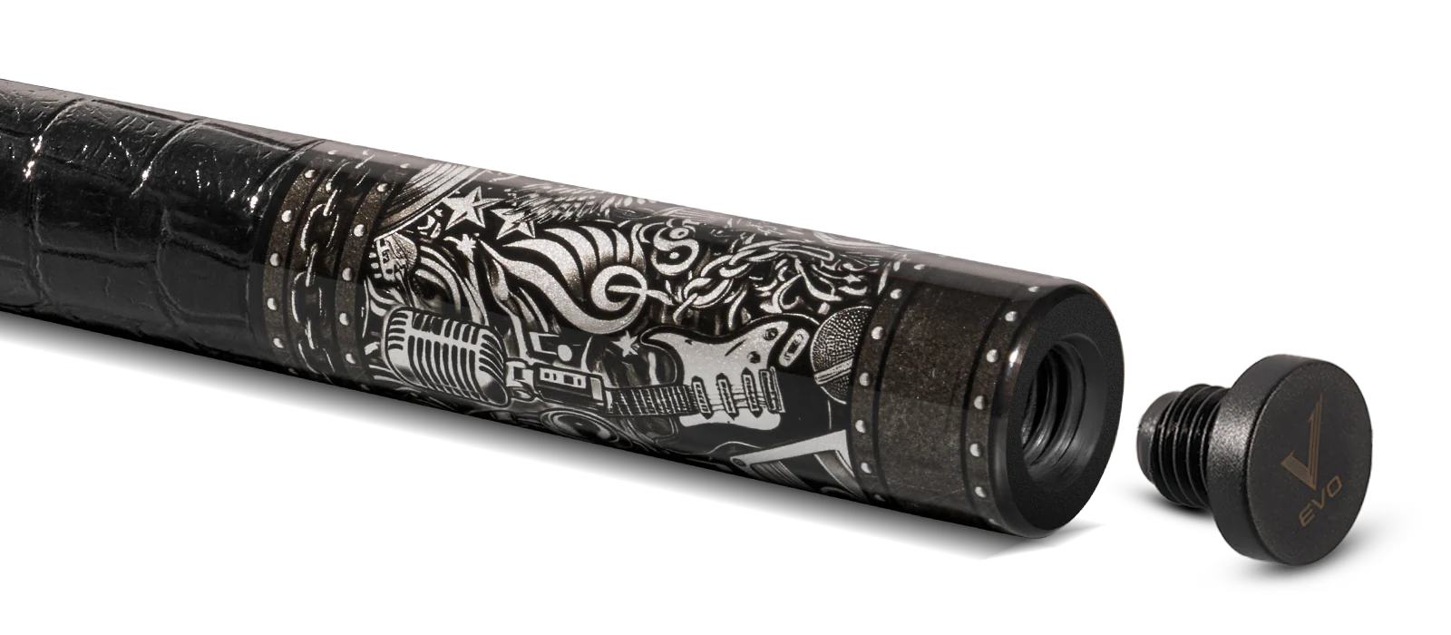 EVO Rebel Leather Wrap Pool Cue - Image 5
