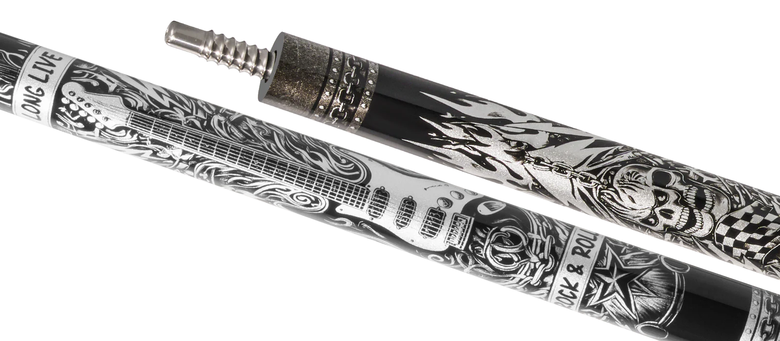 EVO Rebel Leather Wrap Pool Cue - Image 7
