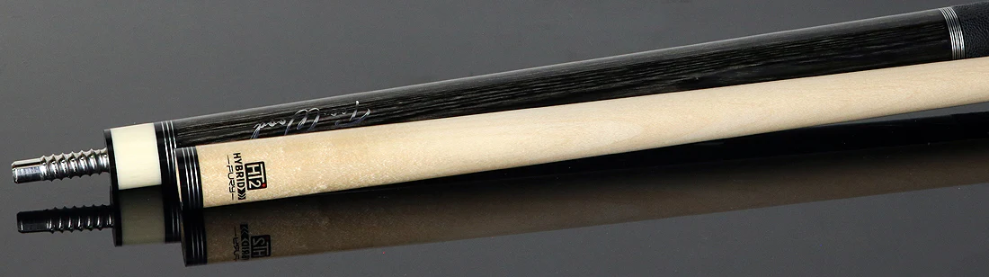 Fury TW2 Pool Cue - Gray-Stained Tec-Wood | Elephant Wrap | HT2 Wood Shaft - Image 4