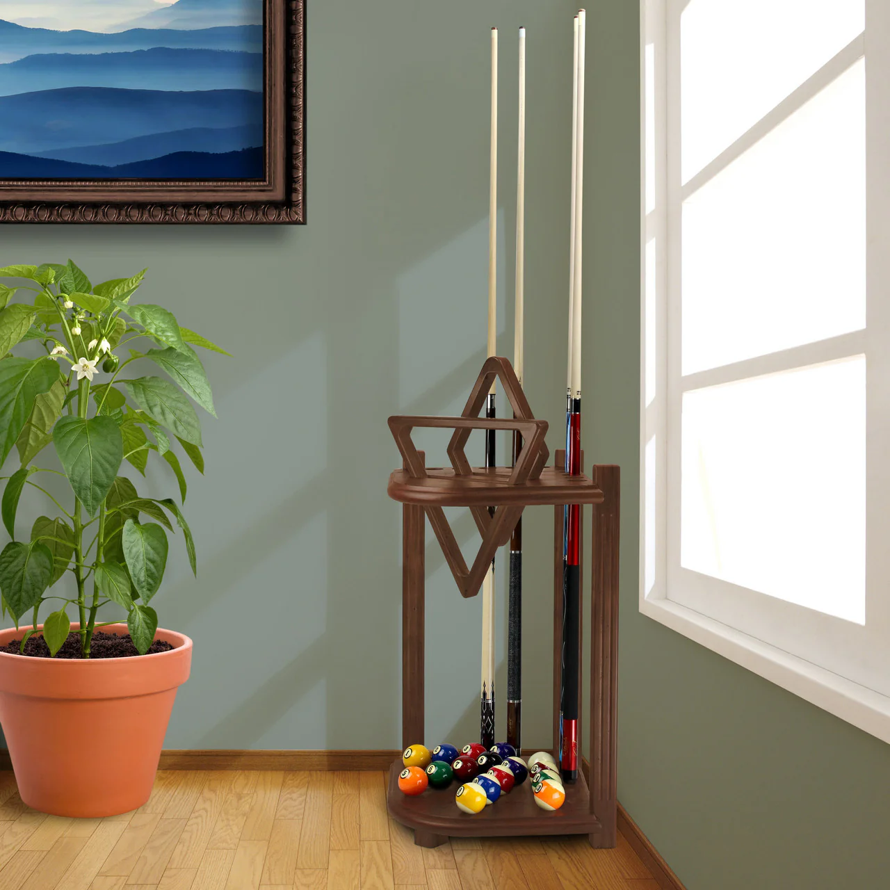 Imperial Cue Rack Double Thick Whiskey - Image 3