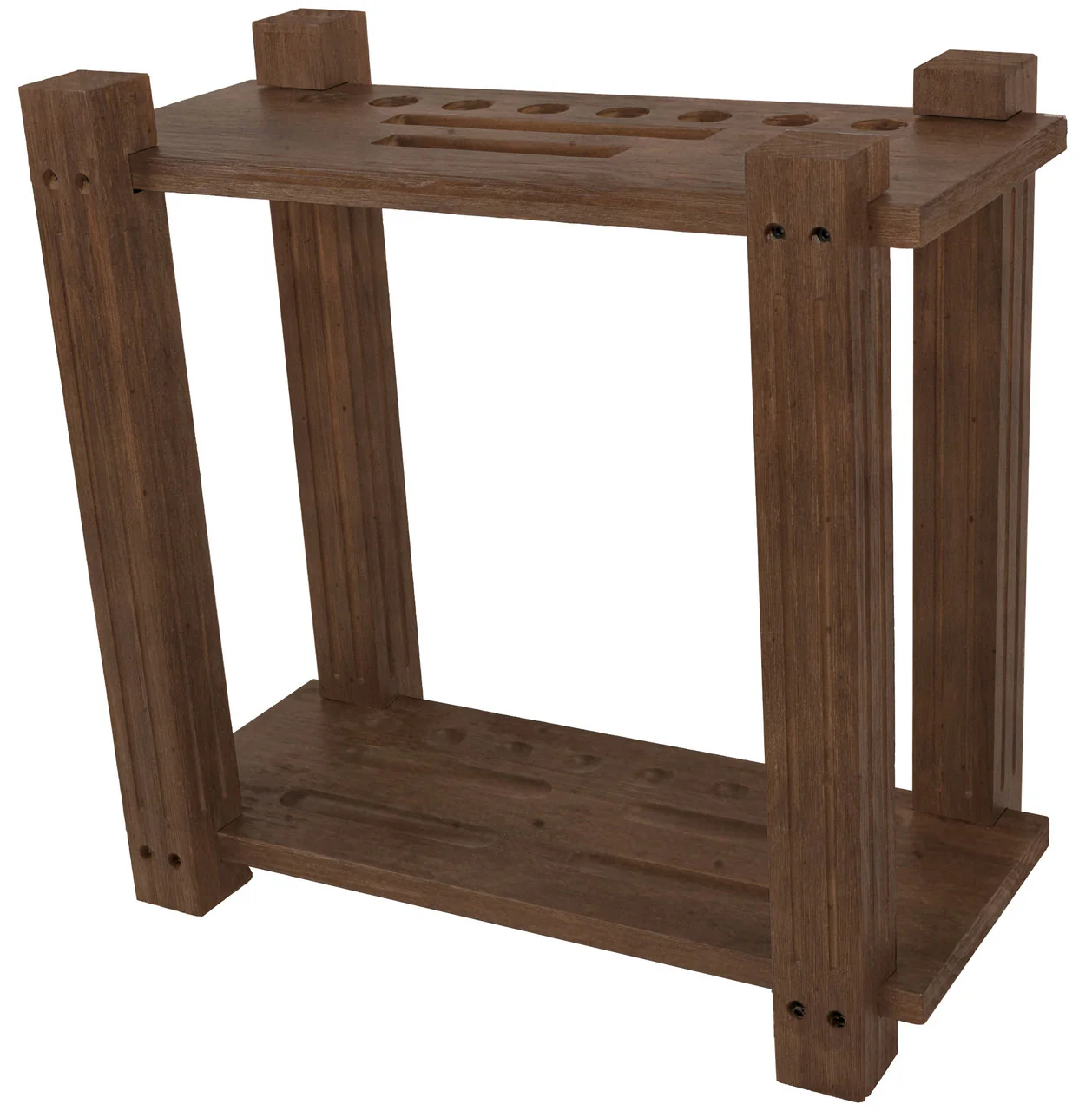 Imperial Cue Rack Rectangle Floor Rack Whiskey - Image 5
