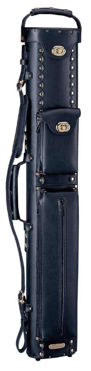 Instroke Leather Cowboy Series 2x2 Cue Case - Black - Image 3