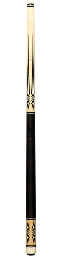 J Pechauer P22N Pro Series Pool Cue - Maple with Sim. Ebony and Gold Vein Inlays - Image 6
