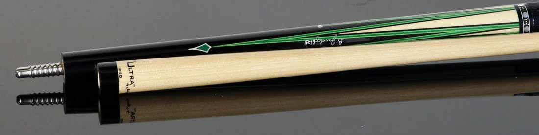 Jacoby Custom Raven Pool Cue - 0917-52LWGRN - Image 6