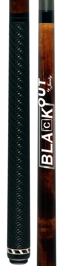 Jacoby BlaCkOut JACBKOUTSGBR Sport Wrap Carbon Fiber Break/Jump Cue - Brown - Image 5