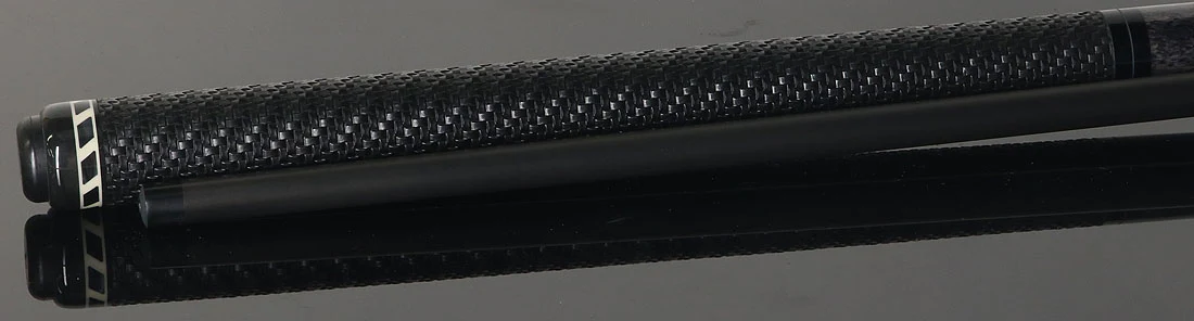 Jacoby BlaCkOut JACBKOUTSGGY Sport Wrap Carbon Fiber Break/Jump Cue - Gray - Image 3
