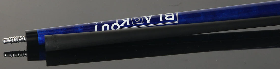 Jacoby BlaCkOut JACBKOUTBL No Wrap Break/Jump Cue - Blue - Image 4