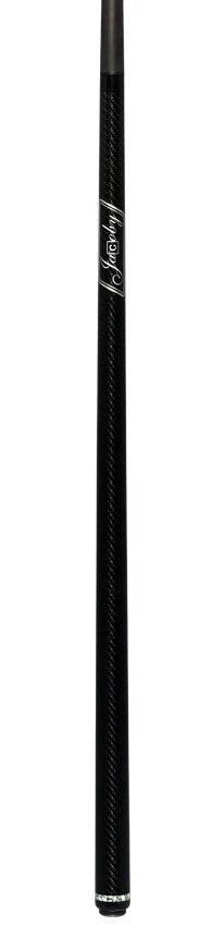 Jacoby CPCWH Game Changer Series Carbon with White Buffalo Turquoise Ring Play Cue with 12.70mm Jacoby Black V4 Carbon Fiber Shaft - Image 6