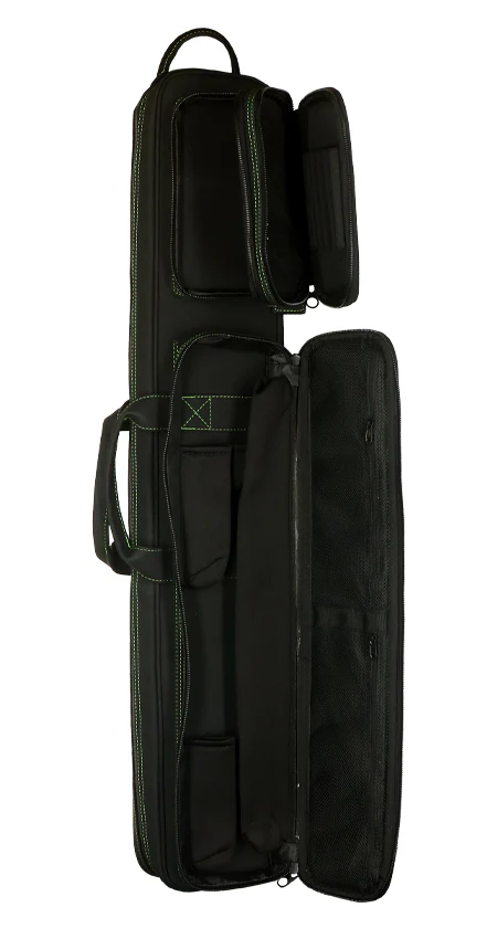 Jacoby Silver Fox 2.0 Butterfly 4x8 Soft Cue Case - Green - Image 4