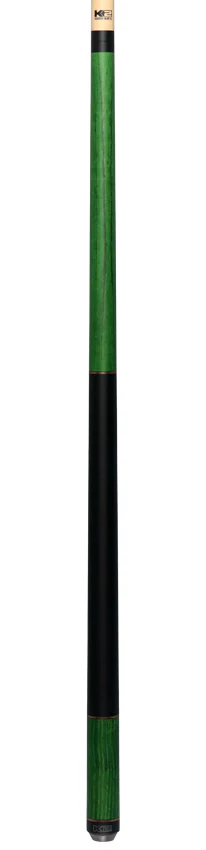 K2 Green-Stained Ash No Wrap Pool Cue with 12.50mm K2 LD Shaft - Image 6