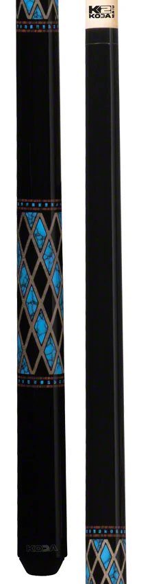 K2 KL115 Pool Cue - Onyx and Blue Recon Graphic with 12.5mm LD Shaft - Image 5