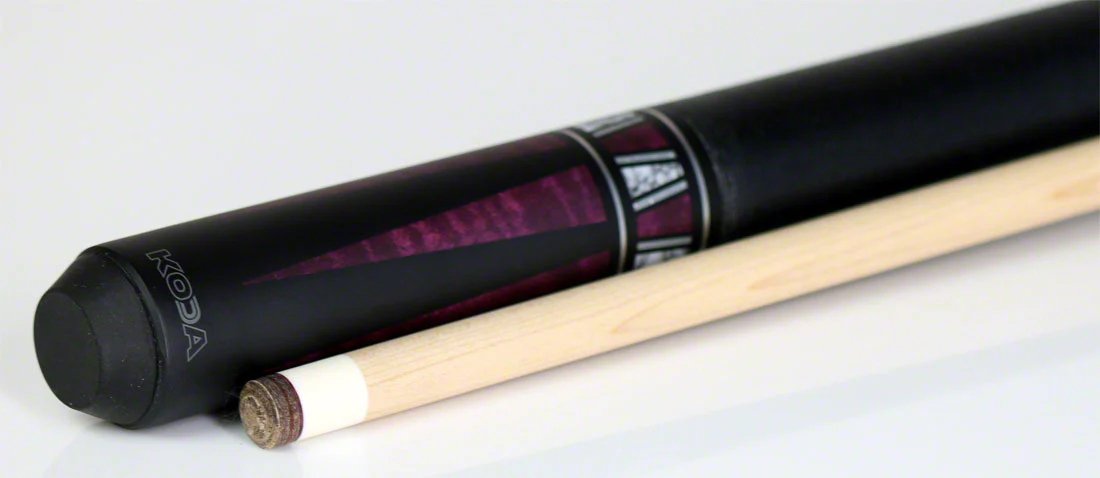 K2 KL170 Pool Cue - 4 Point Matte Black and Purple Graphic with 11.75mm LD Shaft - Image 3