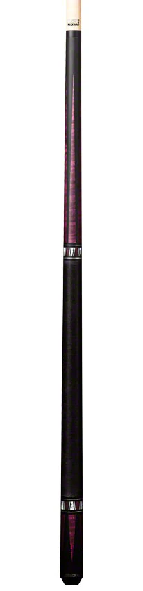K2 KL170 Pool Cue - 4 Point Matte Black and Purple Graphic with 11.75mm LD Shaft - Image 6