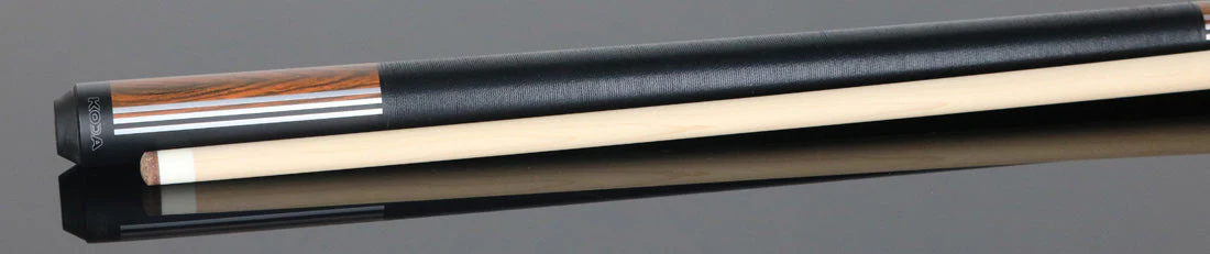 KODA KD29CO Pool Cue - Split Design Black and Cocobolo Graphic - Image 3