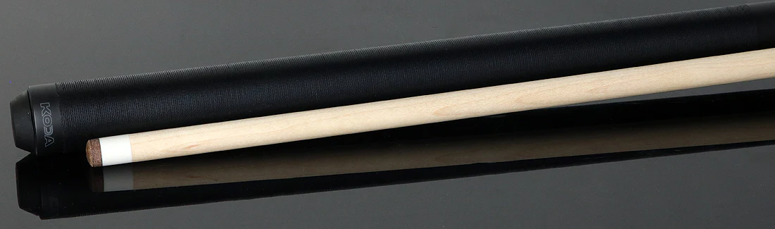 KODA Black with Red Cobra Graphic Pool Cue with Linen Wrap - KDV40BK - Image 4