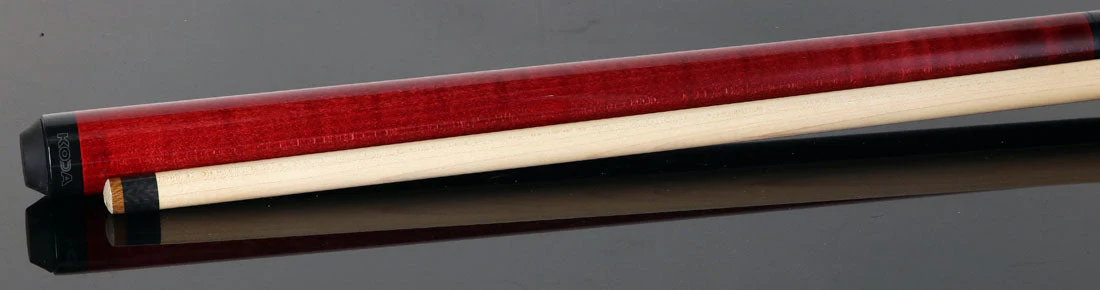 KODA Red Stained Curly Maple Heavy Hitter Break/Jump Cue - Image 3