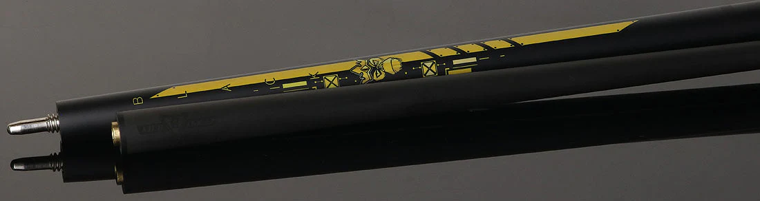 Little Monster LMBRKJMPNWBKEGG No Wrap Break/Jump Cue with Carbon Fiber Shaft - Black Egg - Image 4