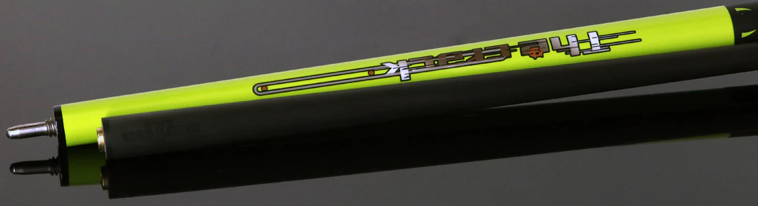Little Monster LMBRKCLUVSWGN Classic Green Impact Break Cue with Carbon Fiber Shaft - Image 4