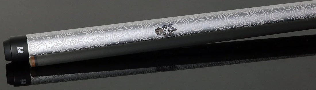 Little Monster Silver Egg Textured No Wrap Break/Jump Cue with Carbon Fiber Shaft - Image 3