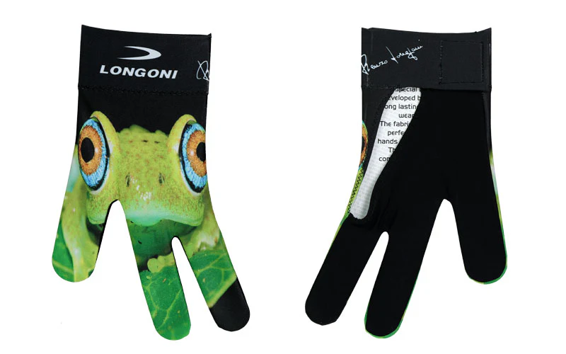 Longoni Left Hand Billiard Glove - Frog - Image 2