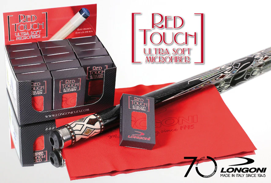 Longoni Red Touch Ultra Soft Microfiber Cloth - Image 3