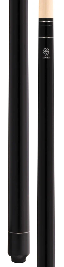Lucky L01 No Wrap Pool Cue - Black - Image 3