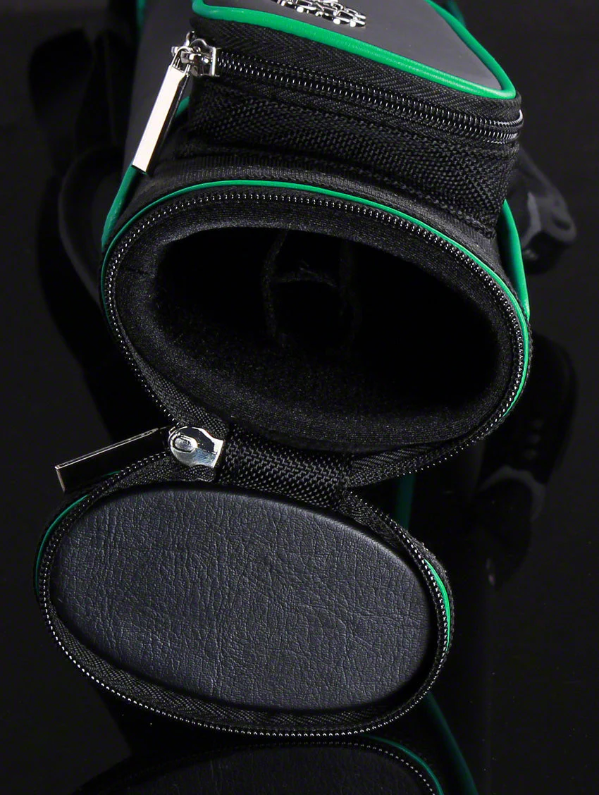 McDermott Tournament Collection 2x2 Cue Case - Black/Green - Image 3