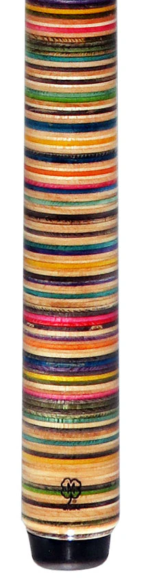 McDermott Chops Sneaky Pete Skateboard Pool Cue - Horizontal Design - Image 2