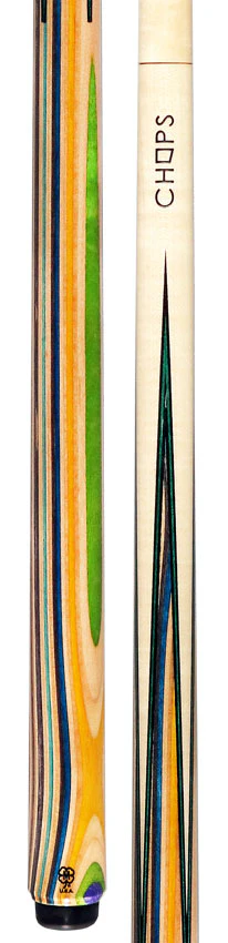 McDermott Chops Sneaky Pete Skateboard Pool Cue - Vertical Design - Image 5