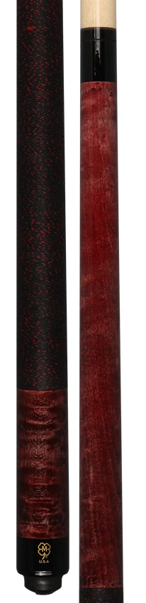 McDermott GS09 GS Series Pool Cue - Gray/Red Washed Maple with Irish Linen Wrap - Image 5