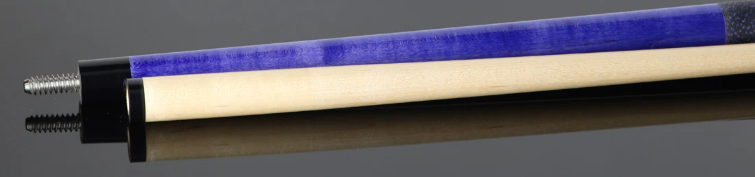 McDermott GS14 GS Series Pool Cue - Purple-Stained Michigan Maple with Irish Linen Wrap - Image 4