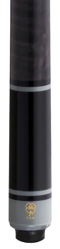 McDermott SL10 Select Series No Wrap Cue - Black and Gray Maple with Defy Shaft - Image 2