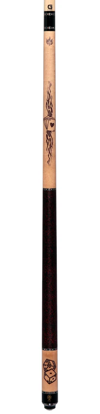 McDermott Wildfire Gambler Cue of the Month with G-Core Shaft - Image 6