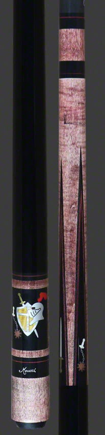 Meucci Hall Of Fame Series HOF07BURC Pool Cue - Medieval Burgundy Stained with Carbon Shaft - Image 5