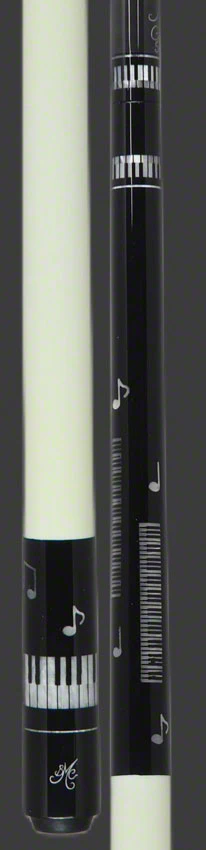Meucci Designer Series MCPPCARBON Pool Cue - Pearl Piano with Carbon Shaft - Image 3