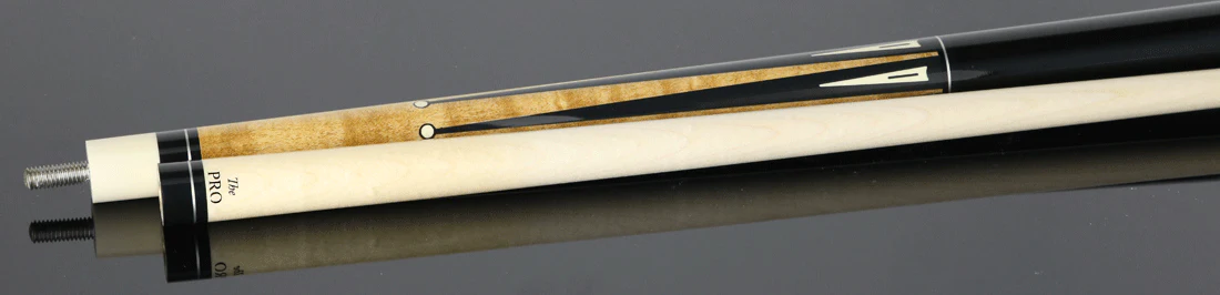 Meucci Starlight 1 SL-1 Pool Cue - Maple with Black Points with Pro Shaft - Image 4