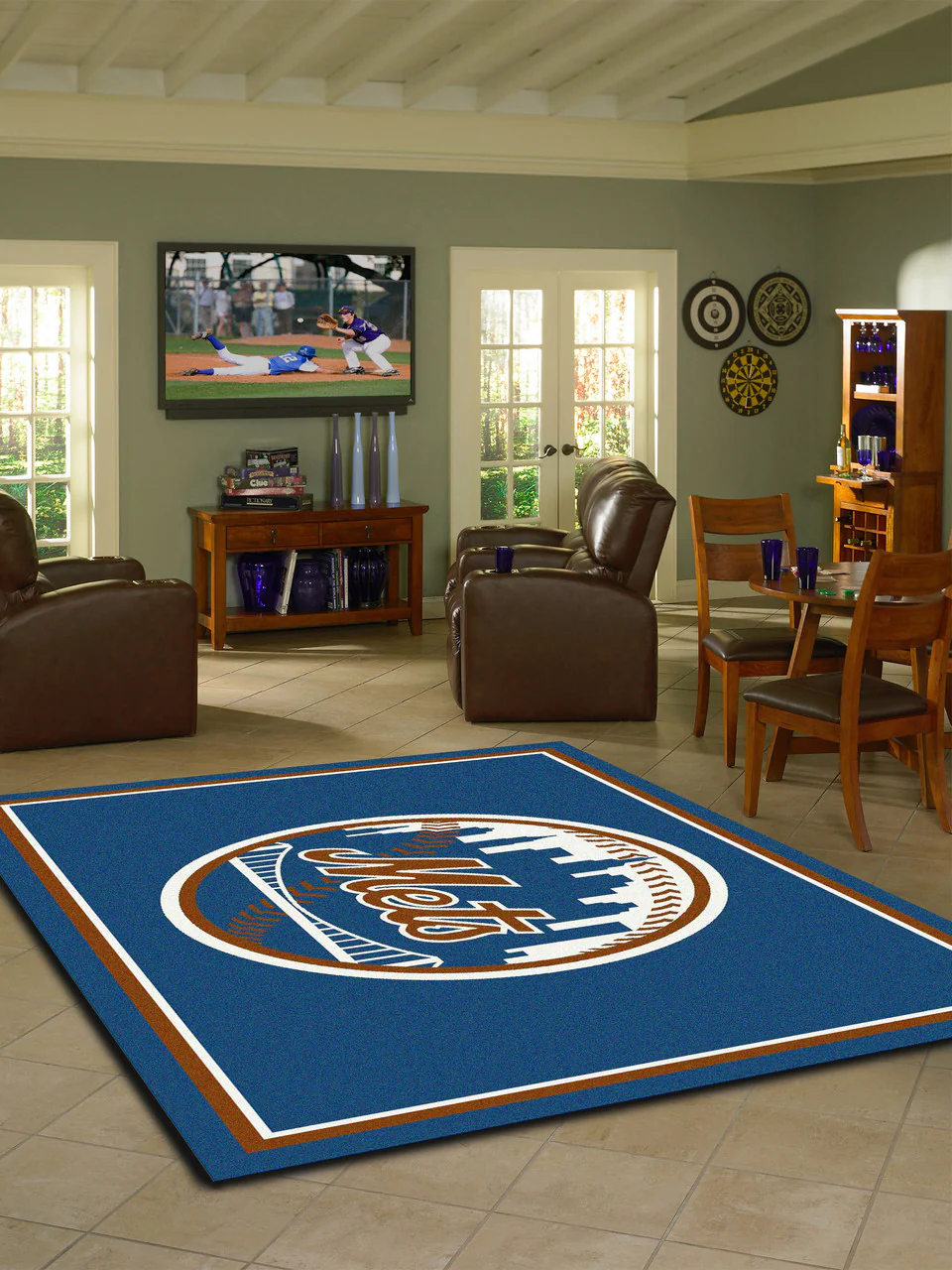 New York Mets Rug Team Spirit - Image 5