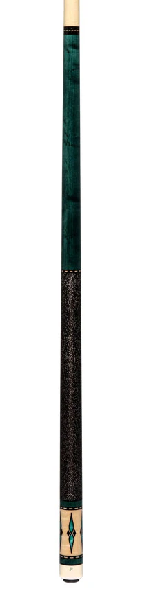 J Pechauer JP06T JP T Series   Pool Cue - Teal-Stained Maple with Linen Wrap - Image 6