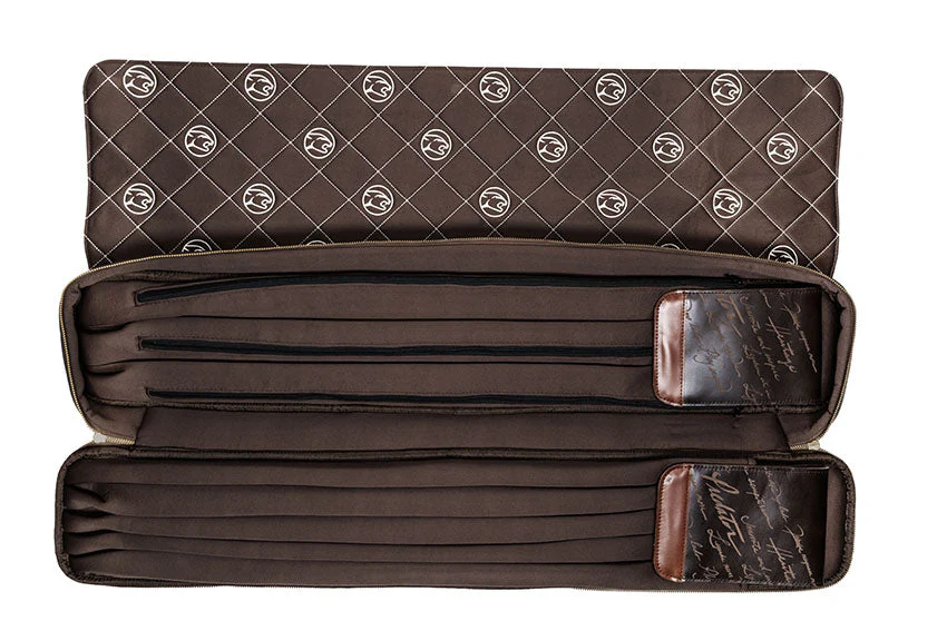 Predator Limited Edition Legacy 3x5 Soft Cue Case - Dark Brown - Image 12