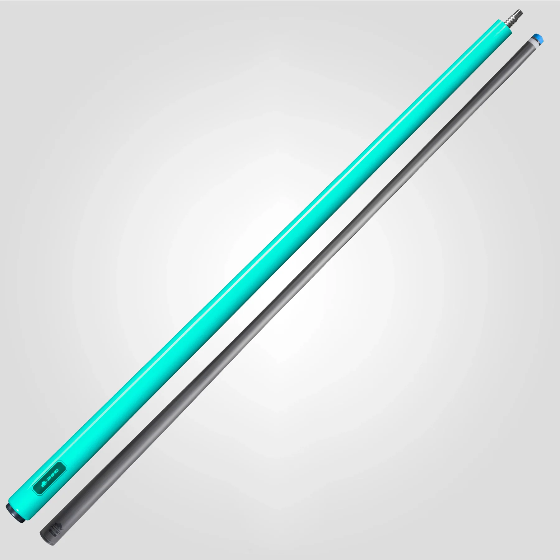 Rhino RCLUMNWTUR125 Luminax Series No Wrap Pool Stick - Tropical Turquoise - Image 3