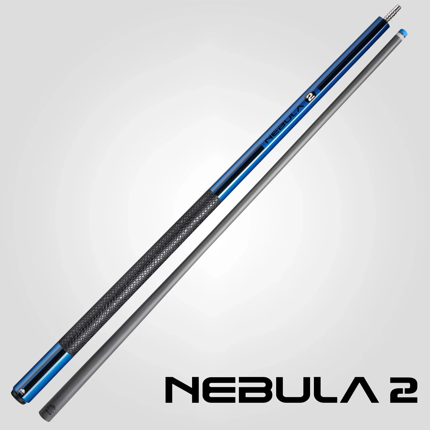 Rhino RCNEB2SWSBL Nebula 2 Pool Cue with Sport Wrap - Sky Blue - Image 5