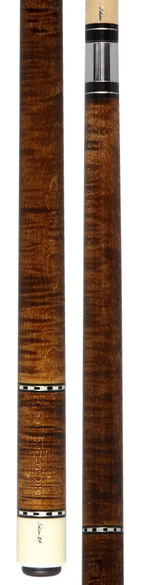 Schon STL1 Dark Stained Curly Maple Pool Cue - STL1SPCURDS2 - Image 5