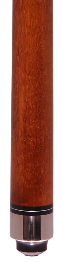 Star S01 Hustler No Wrap Pool Cue - Birdseye Maple with Cherry-Stained Points - Image 2