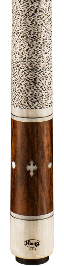 Viking IM0600 Impero Series Play Cue - East Indian Rosewood with 15 White Premium Pearl Inlays - Image 2
