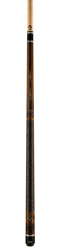 Viking MT0500 Motore Series Rosewood with 116 Mirror and Black Inlays Play Cue - Image 4