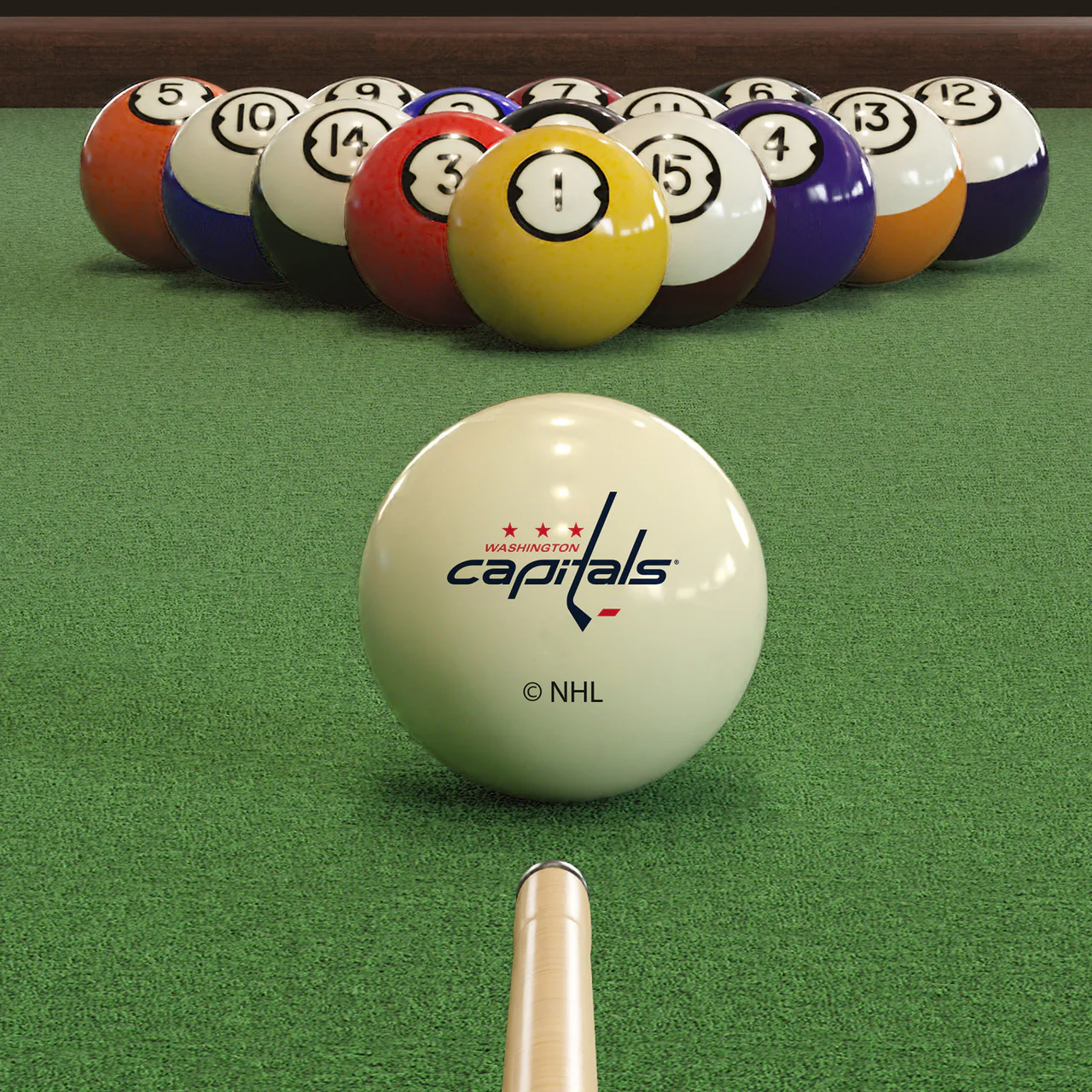 Washington Capitals Pool Balls - Retro Balls Set - Image 2
